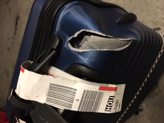 Solved: Flew on Southwest and luggage destroyed - The Southwest Airlines Community